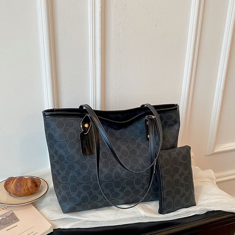 Sac cabas monogramme avec pochette