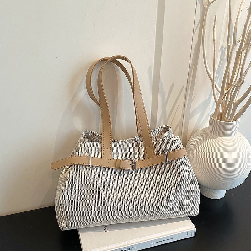 Sac épaule toile à boucle