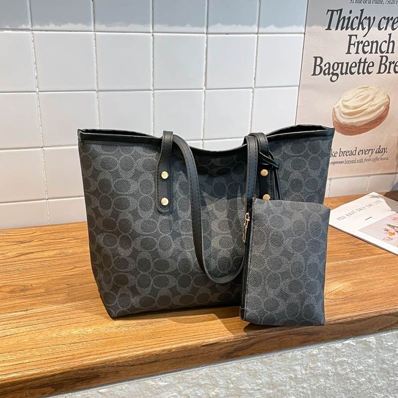 Sac Cabas Monogramme Chic avec Pochette