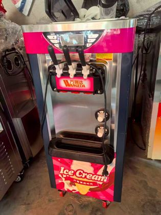 Machine à glace italienne 3 parfums Wankeda