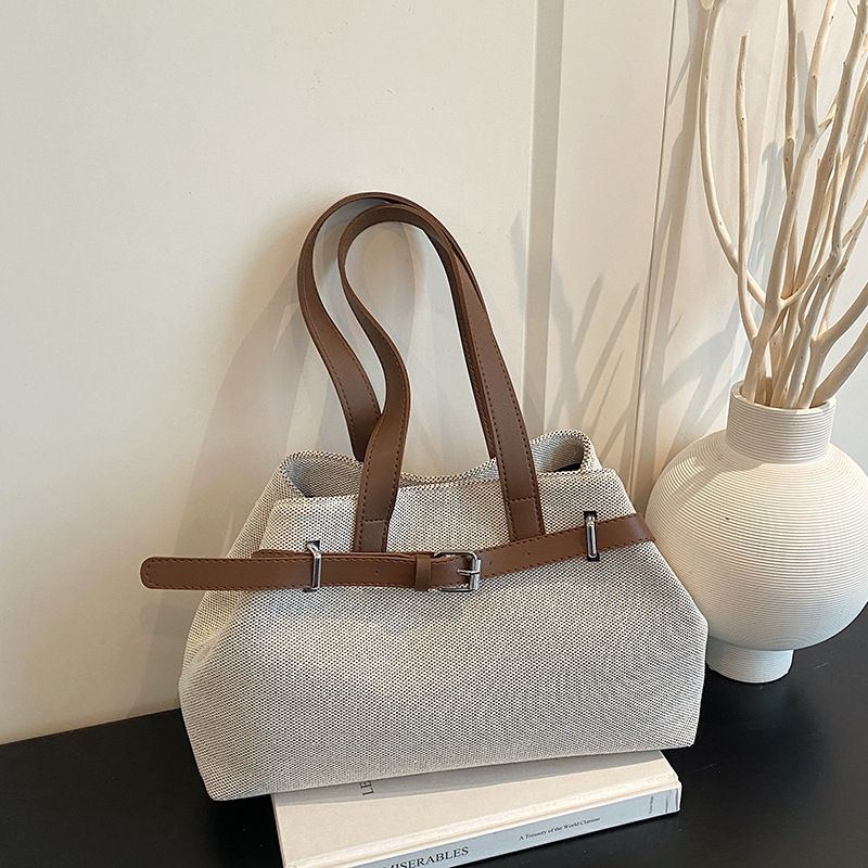 Sac épaule toile à boucle