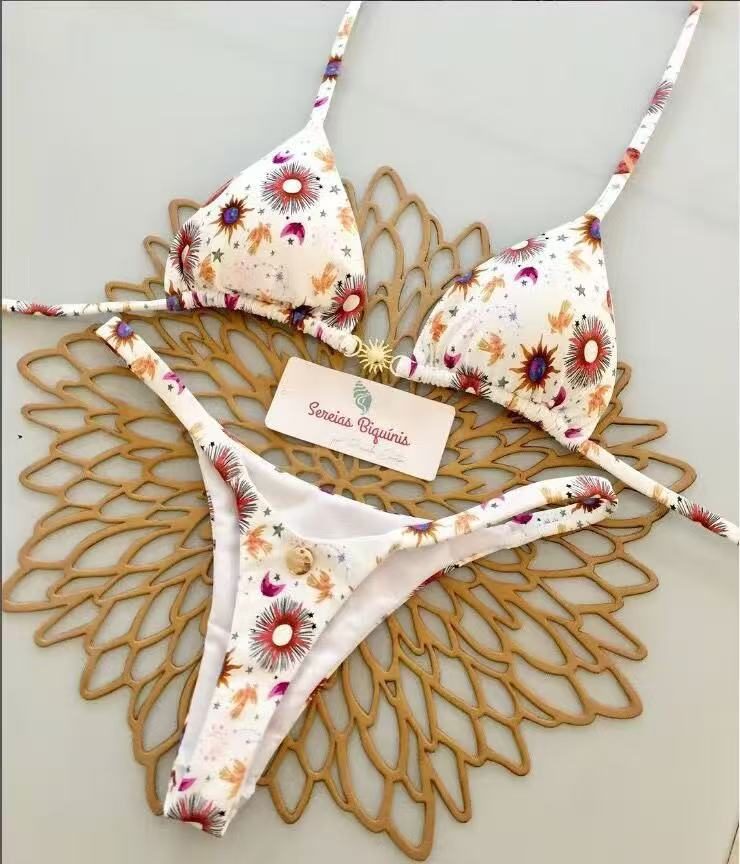 Bikini deux pièces triangle à nouer, 8 modèles