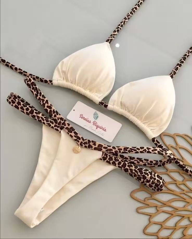 Bikini deux pièces triangle à nouer, 8 modèles
